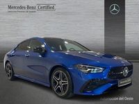 Usado Mercedes CLA200 AMG line 163 CV (119 kW) 2025 Azul Berlina