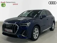 Begagnad Audi Q3 S-Line 150 HK (110 kW) 2021 Blå SUV