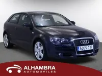 Usado Audi A3 Ambition 200 CV (147 kW) 2006 Gris Utilitario