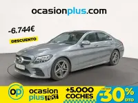 Usado Mercedes C200 184 CV (135 kW) 2019 Gris Berlina