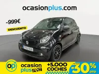 Usado Smart ForFour Passion 90 CV (66 kW) 2017 Negro Utilitario