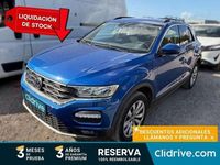 Usado VW T-Roc Advance 116 CV (85 kW) 2020 Azul SUV