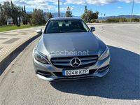Usado Mercedes C200 Elegance 136 CV (100 kW) 2015 Gris / plata Berlina