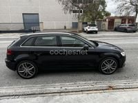 Usado Audi A3 Ambition 105 CV (77 kW) 2014 Negro Berlina