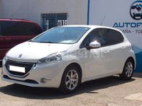 Usado Peugeot 208 Style 82 CV (60 kW) 2014 Blanco Utilitario