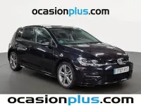 Usado VW Golf VII R-line 150 CV (110 kW) 2019 Negro Utilitario