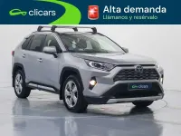 Usado Toyota RAV4 Hybrid Luxury 222 CV (163 kW) 2019 Plateado SUV