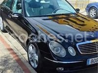 Usado Mercedes E320 Avantgarde 204 CV (150 kW) 2002 Negro Berlina