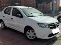Usado Dacia Logan Ambiance 75 CV (55 kW) 2014 Blanco Berlina