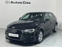 Usado Audi A3 150 CV (110 kW) 2019 Negro Berlina