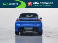 Usado Peugeot 208 Allure 100 CV (73 kW) 2019 Azul Utilitario