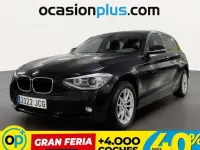 Usado BMW 118 143 CV (105 kW) 2015 Negro Utilitario