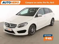 Usado Mercedes B200 AMG line 135 CV (99 kW) 2016 Blanco Utilitario