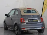 Usado Fiat 500C Lounge 69 CV (50 kW) 2018 Gris / plata Descapotable