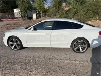 Usado Audi A5 Sportback S-Line 177 CV (130 kW) 2014 Blanco Utilitario