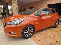 Usado Nissan Micra 90 CV (66 kW) 2018 Naranja Utilitario