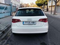 Usado Audi A3 Sportback 105 CV (77 kW) 2014 Blanco Utilitario