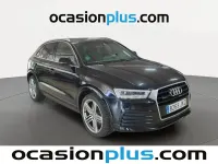 Usado Audi Q3 S-Line 184 CV (135 kW) 2015 Negro SUV