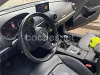 Usado Audi A3 110 CV (80 kW) 2017 Negro Berlina