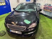 Usado Peugeot 308 Style 130 CV (95 kW) 2015 Negro Berlina