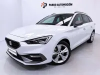 Usado Seat Leon FR 150 CV (110 kW) 2024 Blanco Familiar