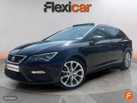 Usado Seat Leon ST FR 125 CV (91 kW) 2018 Negro Familiar