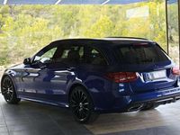Usado Mercedes C200 150 CV (110 kW) 2019 Azul Familiar
