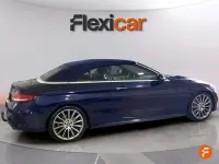 Usado Mercedes C220 170 CV (125 kW) 2017 Azul Descapotable
