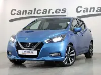 Usado Nissan Micra Tekna 92 CV (67 kW) 2022 Azul Utilitario
