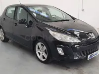 Usado Peugeot 308 110 CV (80 kW) 2008 Negro Berlina