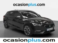 Usado Seat Leon FR 150 CV (110 kW) 2021 Negro Utilitario