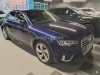 Usado Audi A4 S-Line 150 CV (110 kW) 2019 Azul Berlina