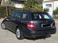 Usado Mercedes C200 Elegance 122 CV (89 kW) 2008 Gris / plata Familiar