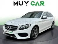 Usado Mercedes C220 170 CV (125 kW) 2018 Blanco Familiar