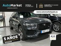 Usado Jaguar F-Pace R-Sport 300 CV (220 kW) 2018 Gris / plata SUV