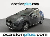 Usado Peugeot 3008 Style 120 CV (88 kW) 2016 Gris Monovolumen