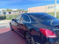 Usado Mercedes C220 170 CV (125 kW) 2016 Negro Berlina