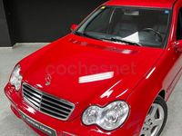 Usado Mercedes C230 Avantgarde 204 CV (150 kW) 2006 Rojo Berlina
