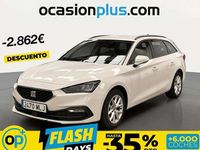 Usado Seat Leon ST Style 131 CV (96 kW) 2023 Blanco Familiar