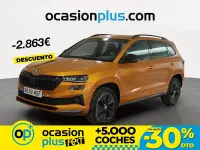 Usado Skoda Karoq SportLine 150 CV (110 kW) 2023 Naranja SUV