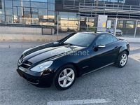 Usado Mercedes SLK200 163 CV (119 kW) 2007 Negro Descapotable