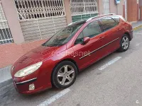 Usado Peugeot 407 Sport 136 CV (100 kW) 2007 Rojo Familiar