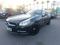 Usado Mercedes SLK250 204 CV (150 kW) 2015 Gris / plata Descapotable