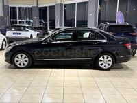 Usado Mercedes C200 Avantgarde 136 CV (100 kW) 2009 Negro Berlina