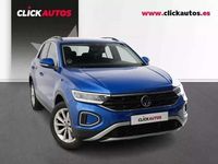 Usado VW T-Roc Life 111 CV (81 kW) 2024 Azul SUV