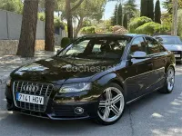 Usado Audi A4 S-line plus 143 CV (105 kW) 2011 Negro Berlina