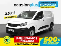 Usado Peugeot Partner S 98 CV (72 kW) 2022 Blanco Monovolumen