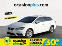 Occasion Seat Leon Style Plus 110 PK (80 kW) 2017 Wit Stationwagen