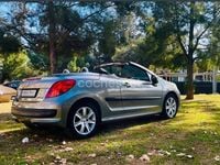 Usado Peugeot 207 CC 120 CV (88 kW) 2008 Gris / plata Descapotable