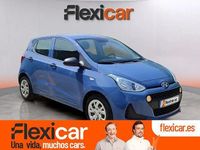 Usado Hyundai i10 66 CV (48 kW) 2017 Azul Utilitario